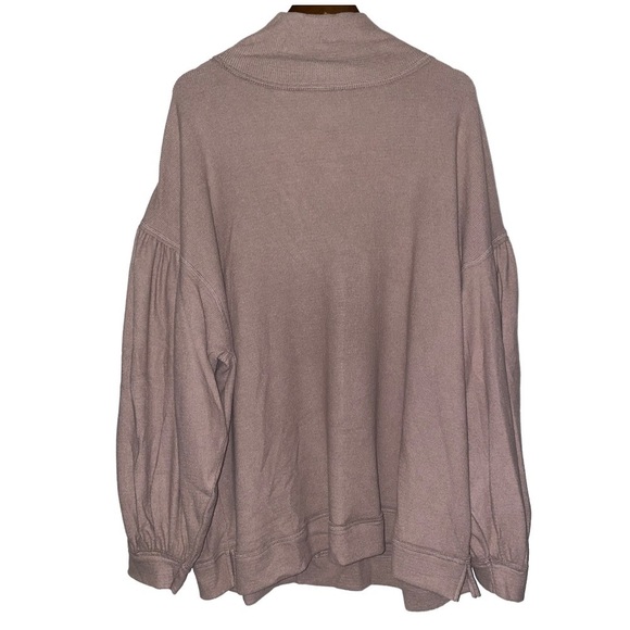 We the Free By Free People Winnie Oversize Soft Rib Knit Open Back Sweater L NEW - Picture 1 of 11